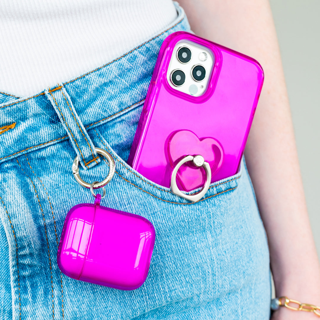 Neon Purple Phone Ring