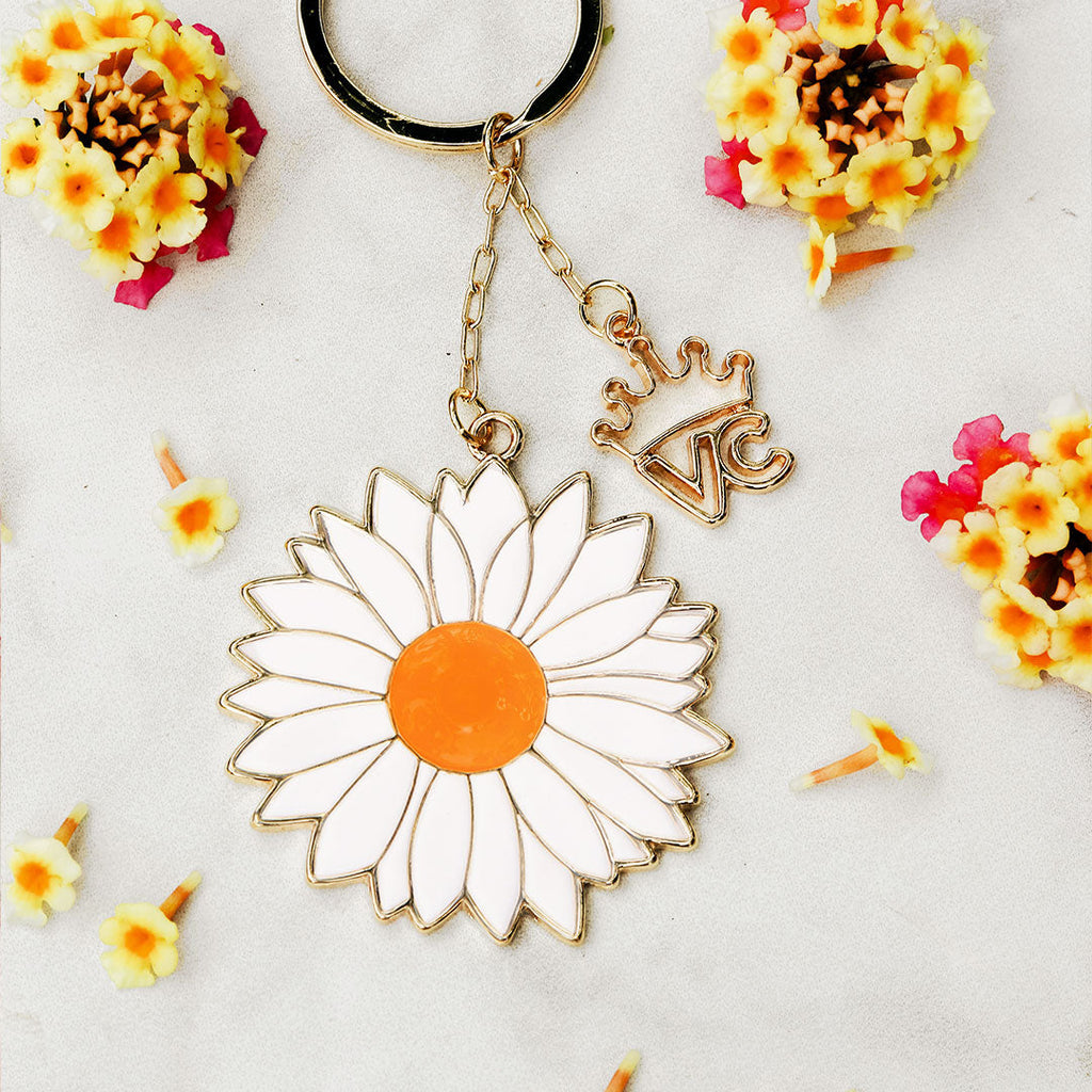 Daisy Keychain