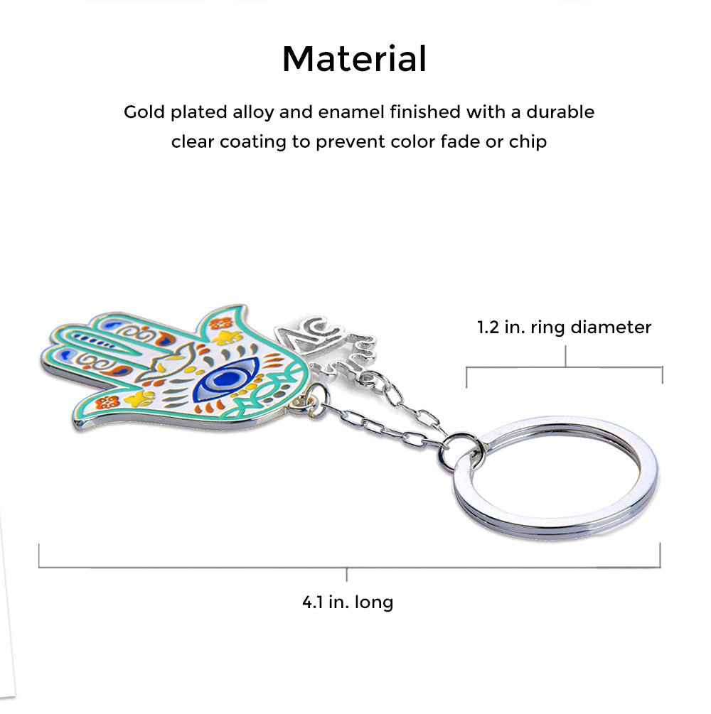 Hamsa Keychain