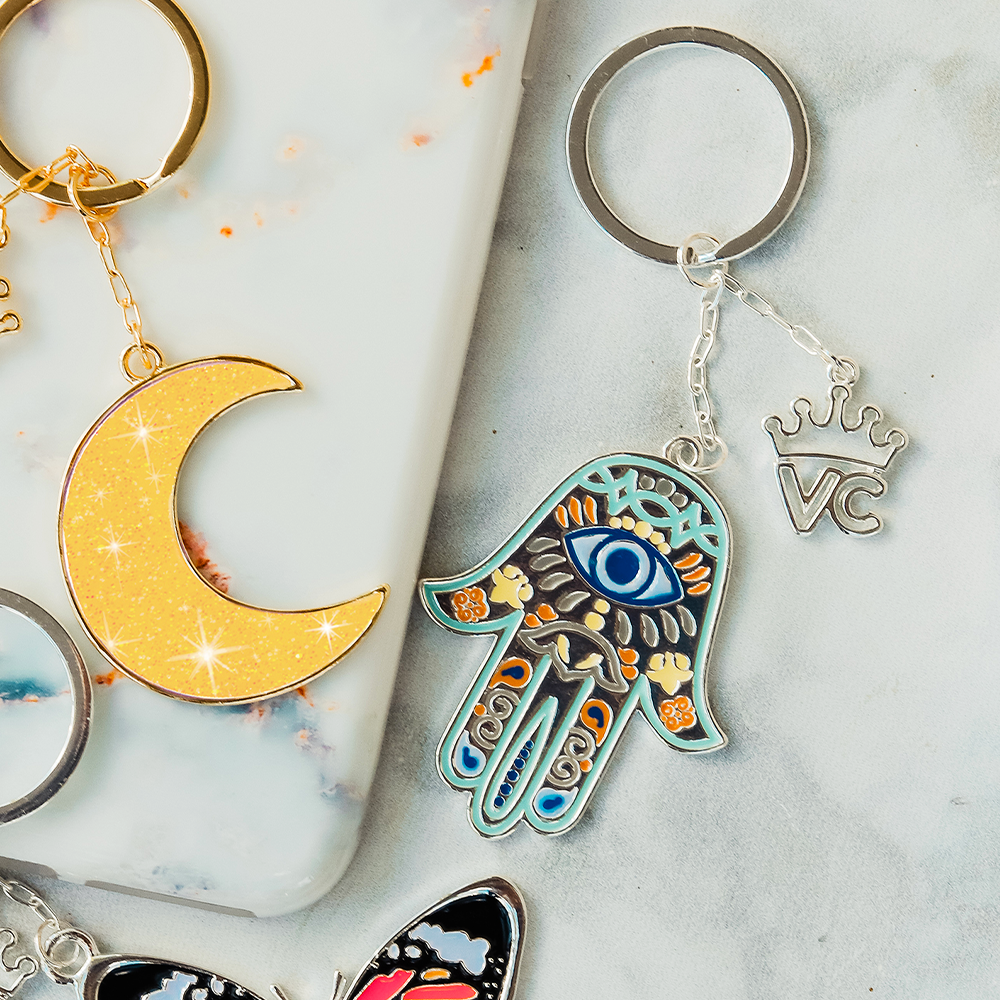 Hamsa Keychain