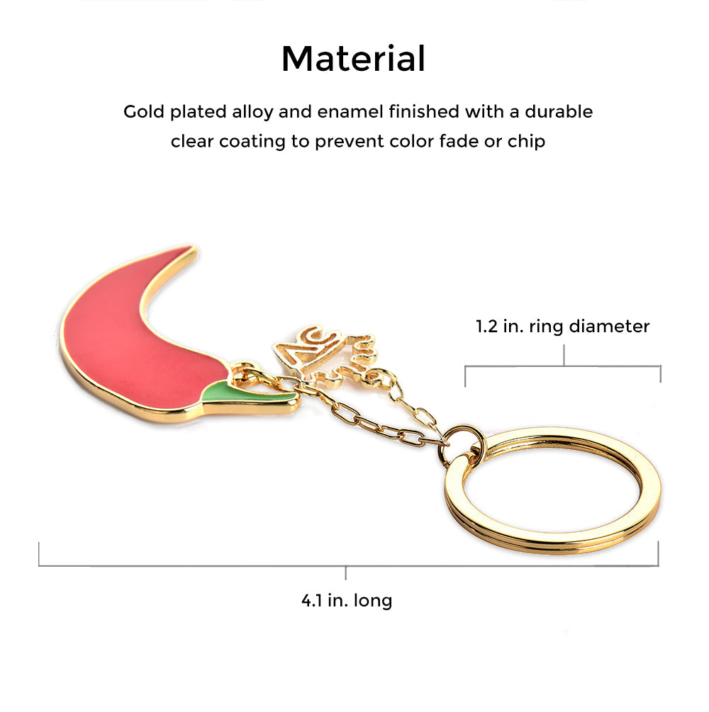 Chili Pepper Keychain
