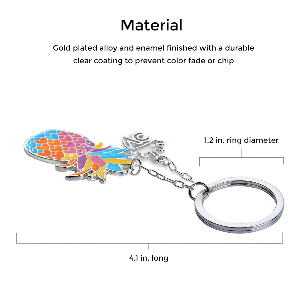 Pineapple Keychain