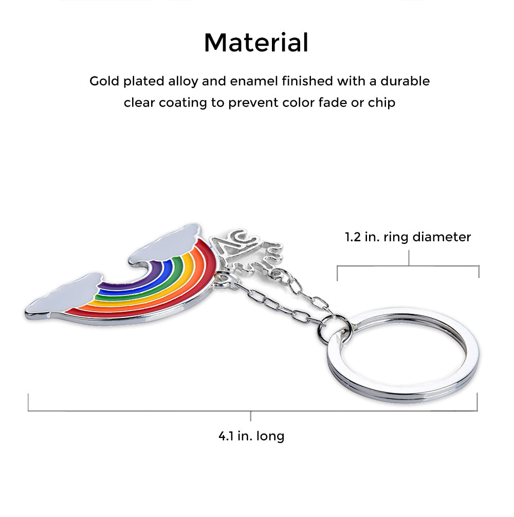 Rainbow Keychain