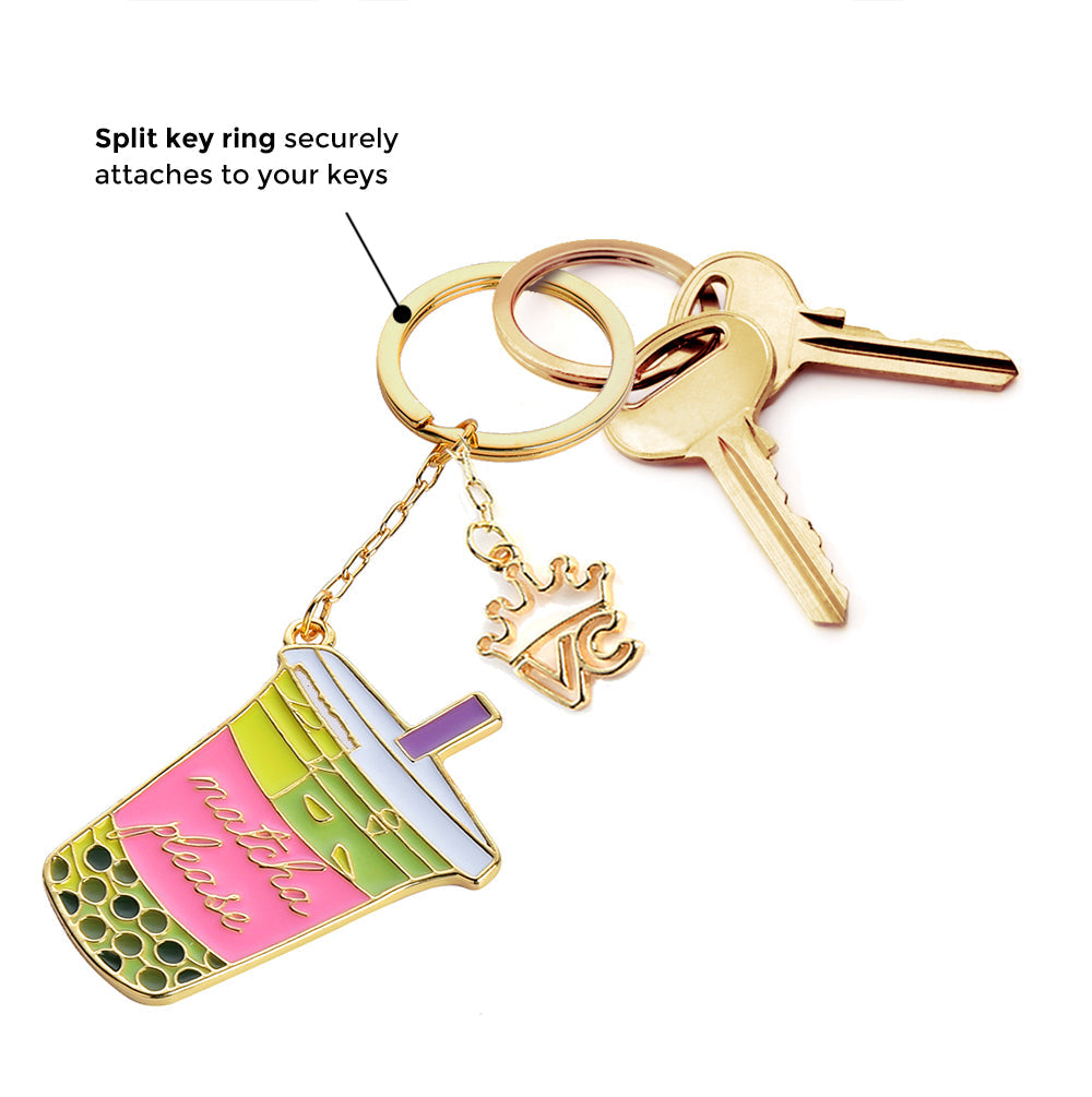 Matcha Keychain