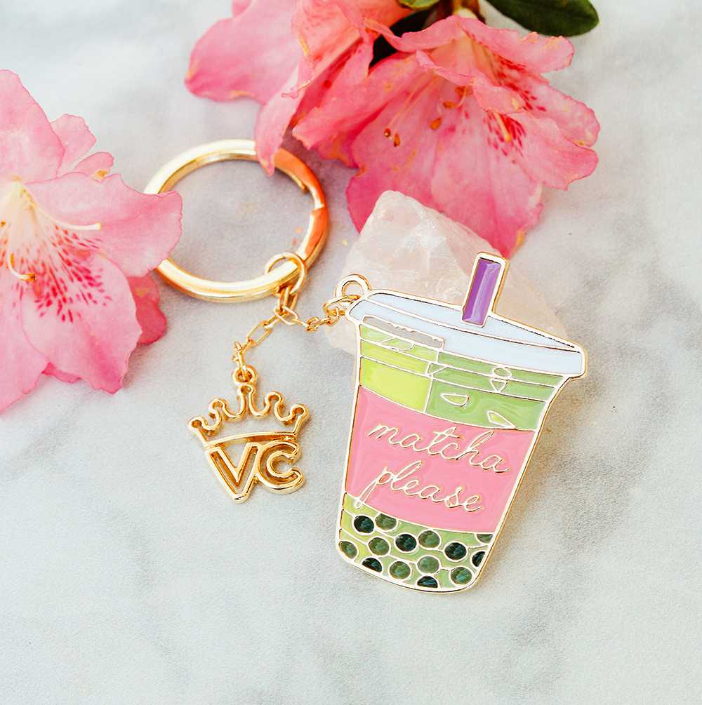 Matcha Keychain
