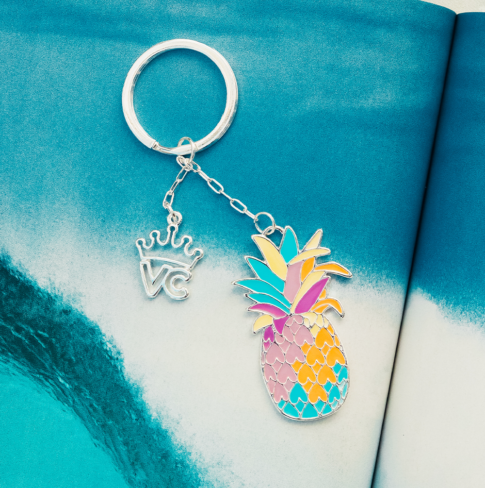 Pineapple Keychain