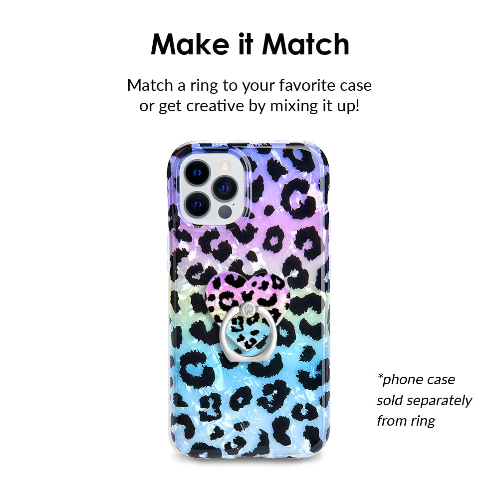 Rainbow Leopard Phone Ring