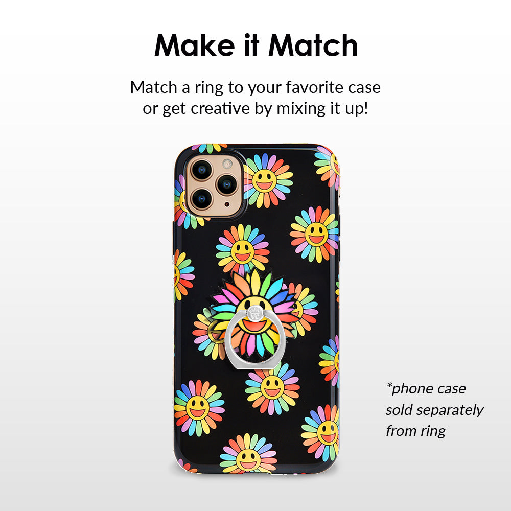 Rainbow Smiley Phone Ring